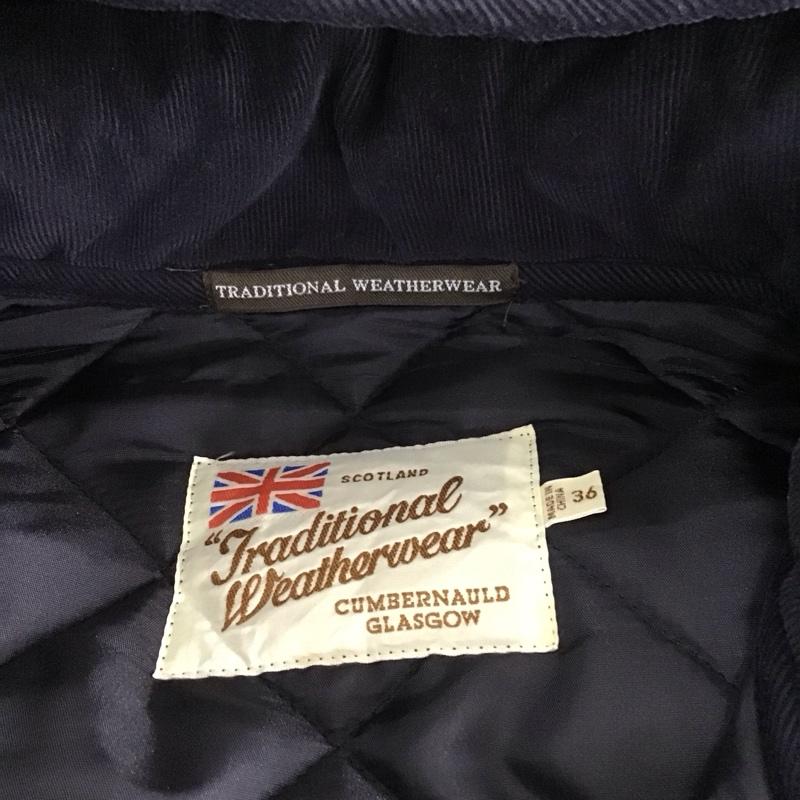 トラディショナルウェザーウェア Traditional Weatherwear コート コート一般 L162APQCO0054TE キルティングジャケット 36 無地 紺 / ネイビー / レディース USED 古着 中古 10107561