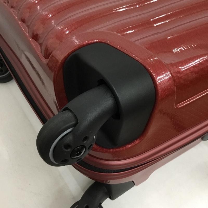 サムソナイト Samsonite スーツケース、トランク スーツケース、トランク スピナー55 36L キャリーケース タグ付き 無地 赤 / レッド / レディース USED 古着 中古 10131602