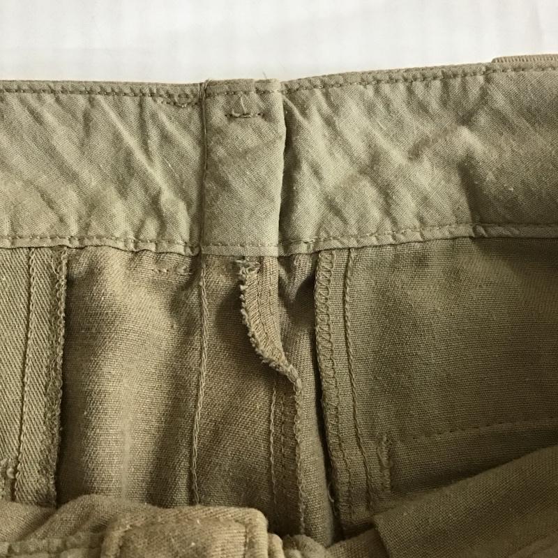 ディッキーズ Dickies パンツ ショートパンツ USA製 ハーフパンツ ロゴ、文字 ベージュ / ベージュ / メンズ USED 古着 中古 10117967