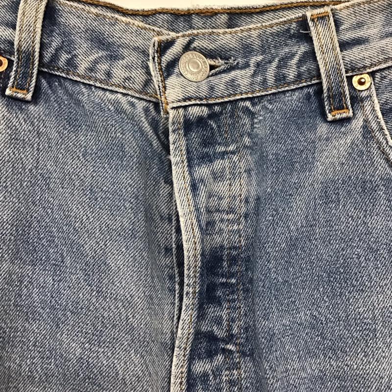 リーバイス Levi s パンツ デニム、ジーンズ デニムパンツ 32インチ 無地 インディゴ / インディゴ / メンズ USED 古着 中古 10129808