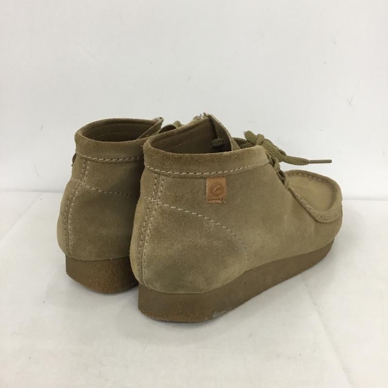 クラークス Clarks カジュアルシューズ カジュアルシューズ 261594387065 Shacre Boot UK8.5 US:9.5 ワンポイント ベージュ / ベージュ / メンズ USED 古着 中古 10138329