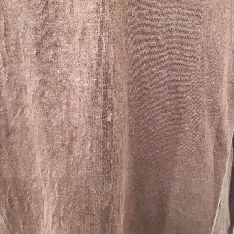 オーラリー AURALEE Tシャツ 半袖 a21st02lt ストレッチリネンジャージーカットソー 半袖カットソー 4 無地 茶 / ブラウン / メンズ USED 古着 中古 10113630