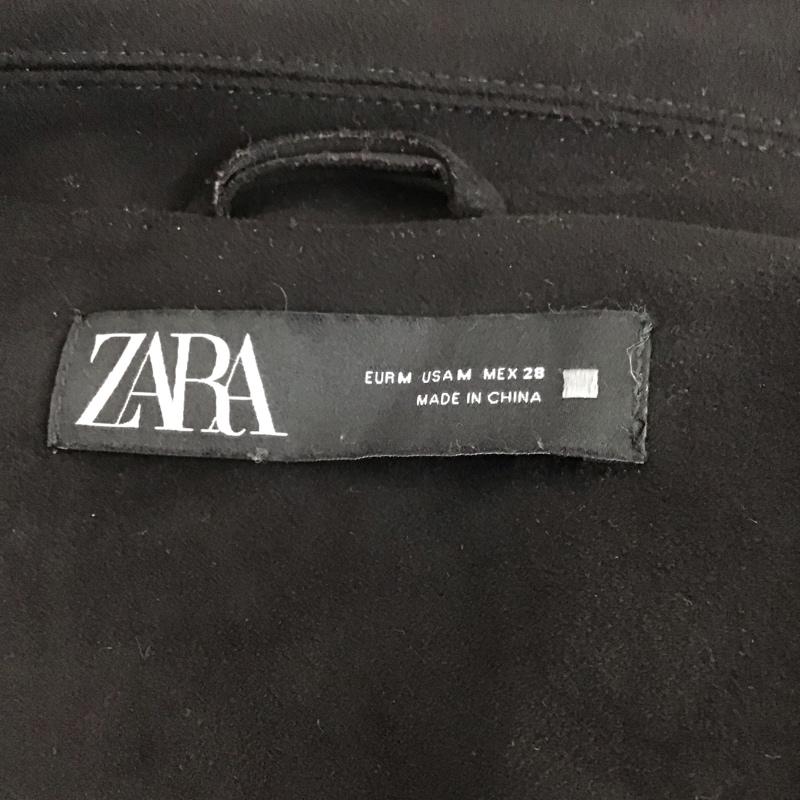 ザラ ZARA コート コート一般 M 無地 黒 / ブラック / レディース USED 古着 中古 10124825