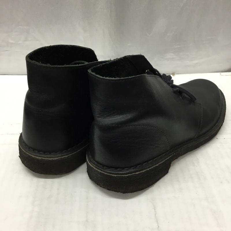 クラークス オリジナルズ Clarks Originals ブーツ ショートブーツ 13292 デザートブーツ US8 US:8 無地 黒 / ブラック / メンズ USED 古着 中古 10122217