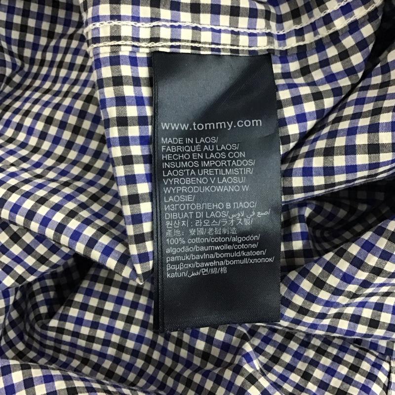 トミーヒルフィガー TOMMY HILFIGER シャツ、ブラウス 長袖 長袖シャツ カラーシャツ 長袖カットソー チェックシャツ L チェック マルチカラー / マルチカラー / メンズ USED 古着 中古 10123941