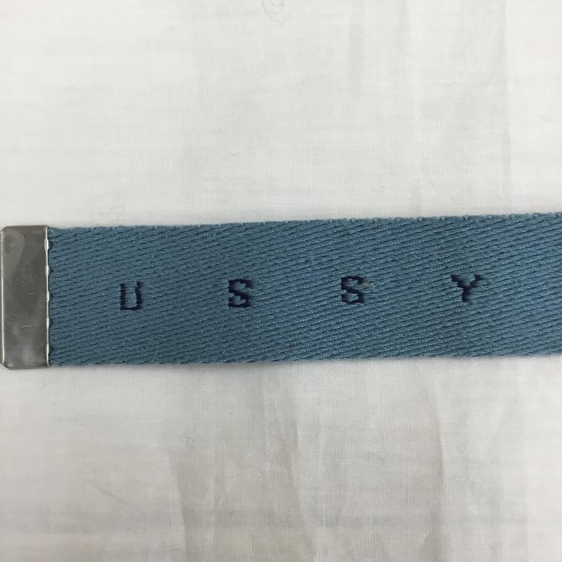 ステューシー STUSSY ベルト・バックル ベルト FREE ロゴ、文字 青 / ブルー / メンズ USED 古着 中古 10138273