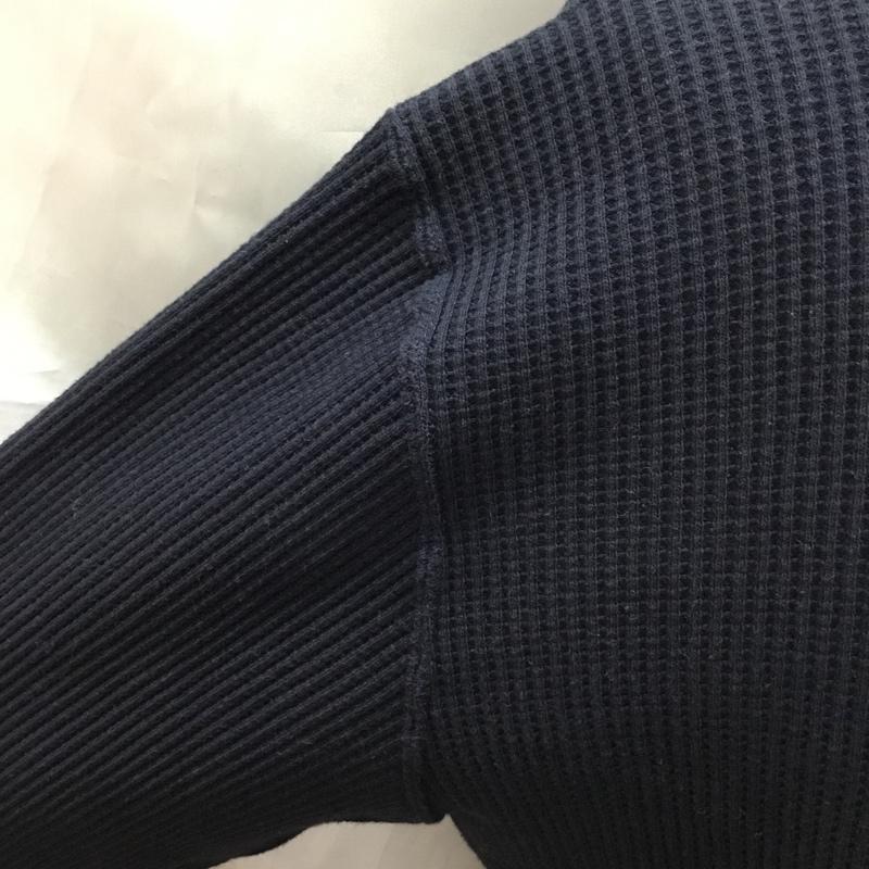 アデイインザライフ ユナイテッドアローズ A day in the life UNITED ARROWS カットソー 長袖 長袖カットソー クルーネックカットソー ロングスリーブカットソー 無地Tシャツ XL 無地 紺 / ネイビー /  メンズ USED 古着 中古 10113363