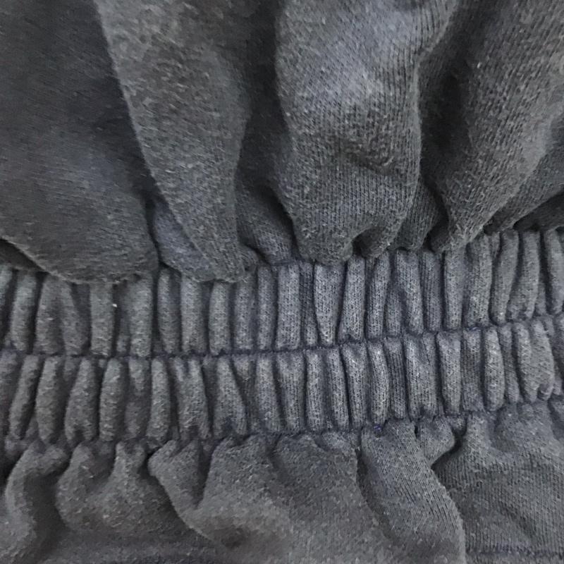 ナイキ NIKE トレーナー 長袖 リメイク スウェット XL ロゴ、文字 紺 / ネイビー / レディース USED 古着 中古 10113663