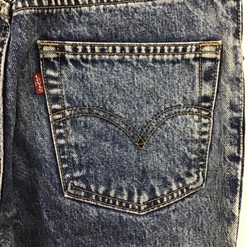 リーバイストラウスアンドコー Levi Strauss & co. パンツ デニム、ジーンズ デニムパンツ ストレートパンツ ジーンズ カジュアルパンツ 29インチ 無地 インディゴ / インディゴ /  メンズ USED 古着 中古 10124015