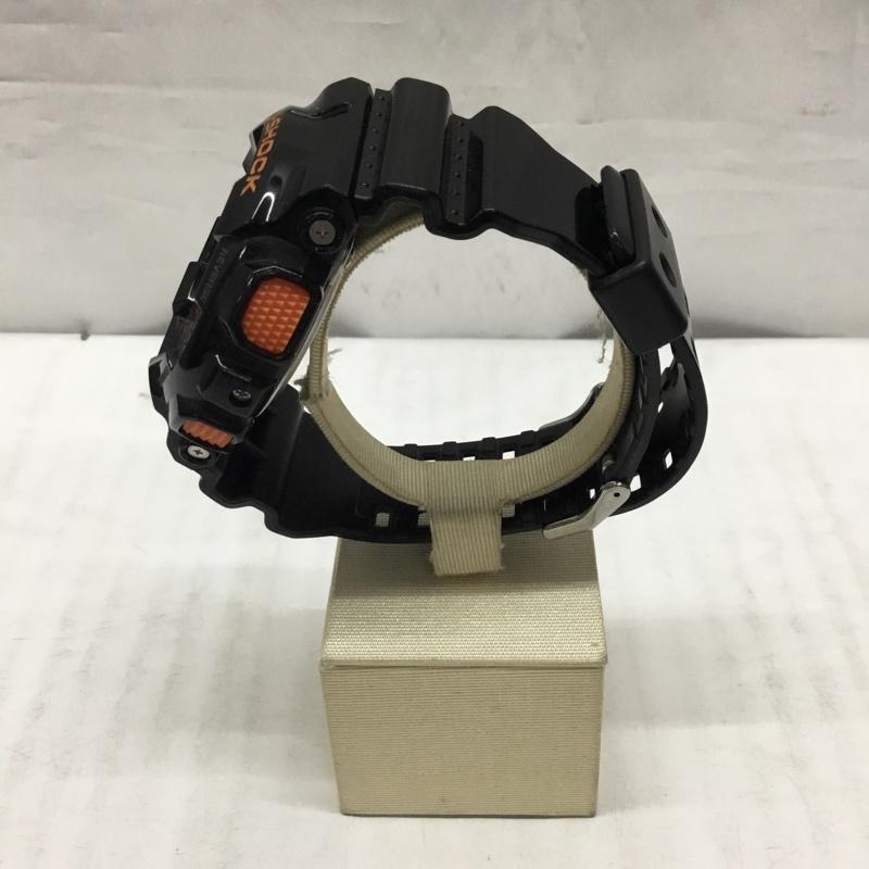 ジーショック G-SHOCK 腕時計 デジタル GD-100HC Hyper Colors ロゴ、文字 黒 / ブラック / X 橙 / オレンジ / メンズ USED 古着 中古 10116045