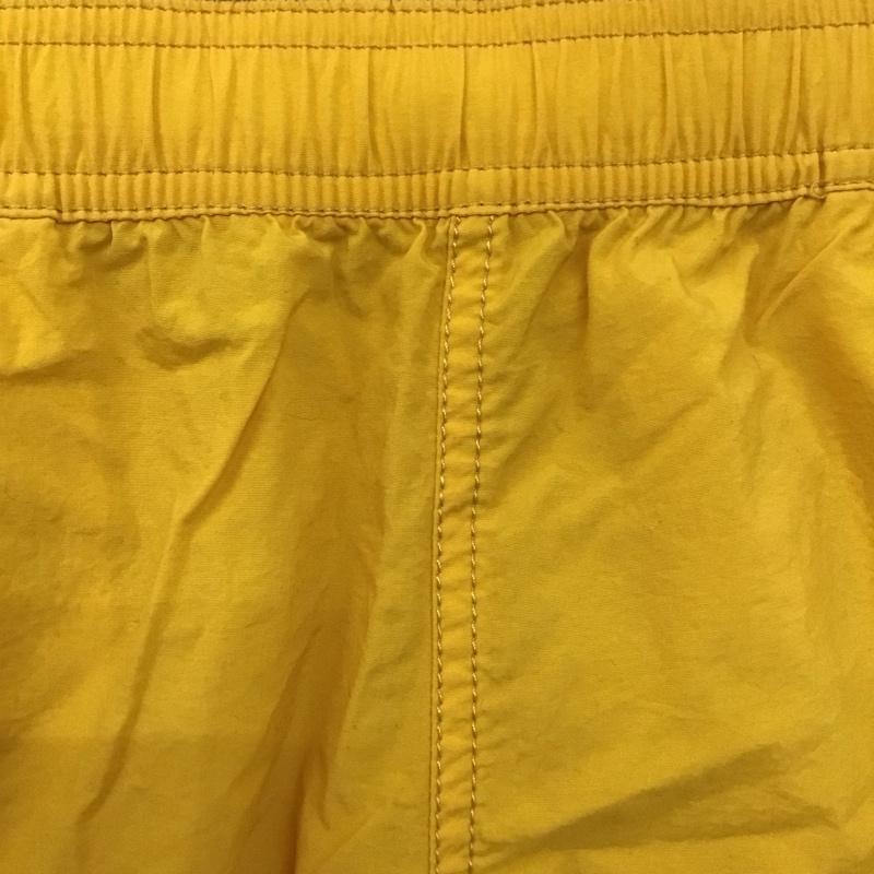 ザノースフェイス THE NORTH FACE パンツ ショートパンツ NB42051 バーサタイルショーツ ハーフパンツ ショートパンツ カジュアルパンツ スポーツウェア M ロゴ、文字 黄 / イエロー / メンズ USED 古着 中古 10124006