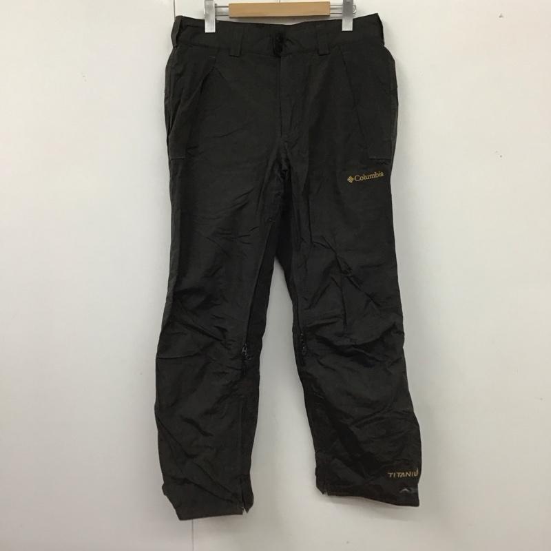 コロンビア Columbia パンツ ワークパンツ、ペインターパンツ f04pm8222 スポーツウェア ワイドパンツ カジュアルパンツ M 無地 茶 / ブラウン / メンズ USED 古着 中古 10124114