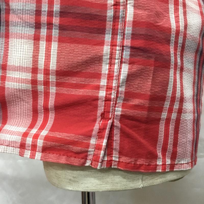 ザノースフェイス THE NORTH FACE シャツ、ブラウス 半袖 半袖シャツ カラーシャツ 半袖カットソー チェックシャツ L チェック マルチカラー / マルチカラー /  メンズ USED 古着 中古 10108698