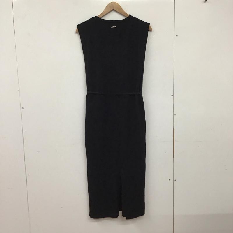 ラウンジドレス Loungedress ワンピース ロングスカート ノースリーブワンピース ロングスカート FREE 無地 黒 / ブラック / レディース USED 古着 中古 10134215