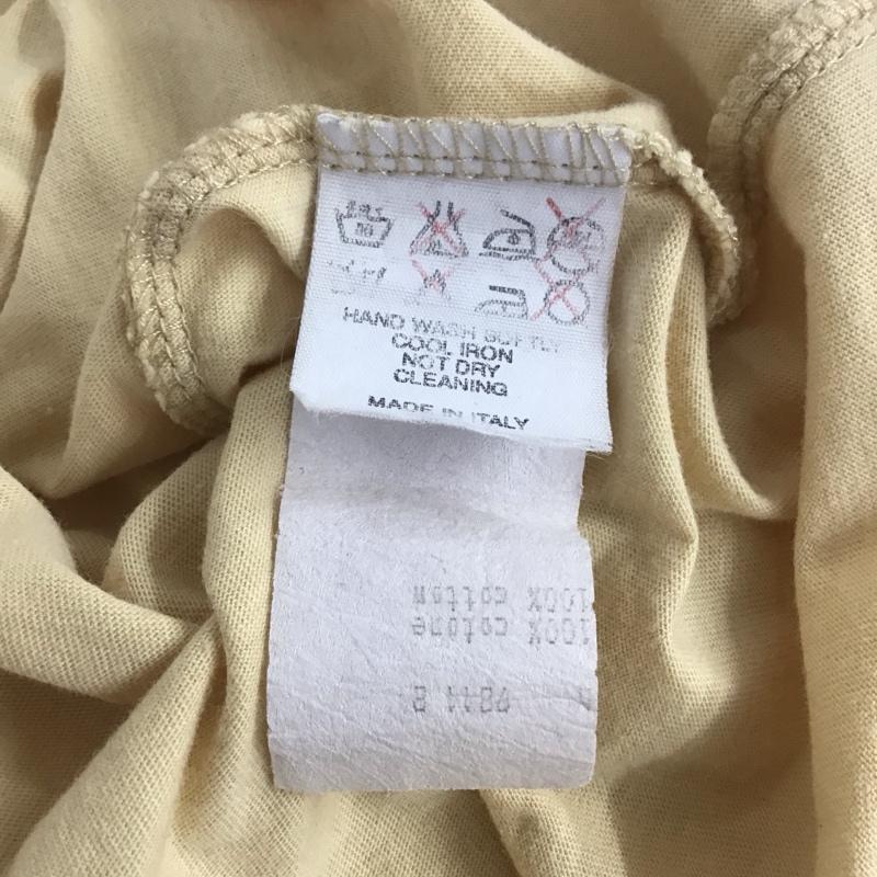 フェンディ FENDI Tシャツ 半袖 42 ロゴ、文字 ベージュ / ベージュ / レディース USED 古着 中古 10133310