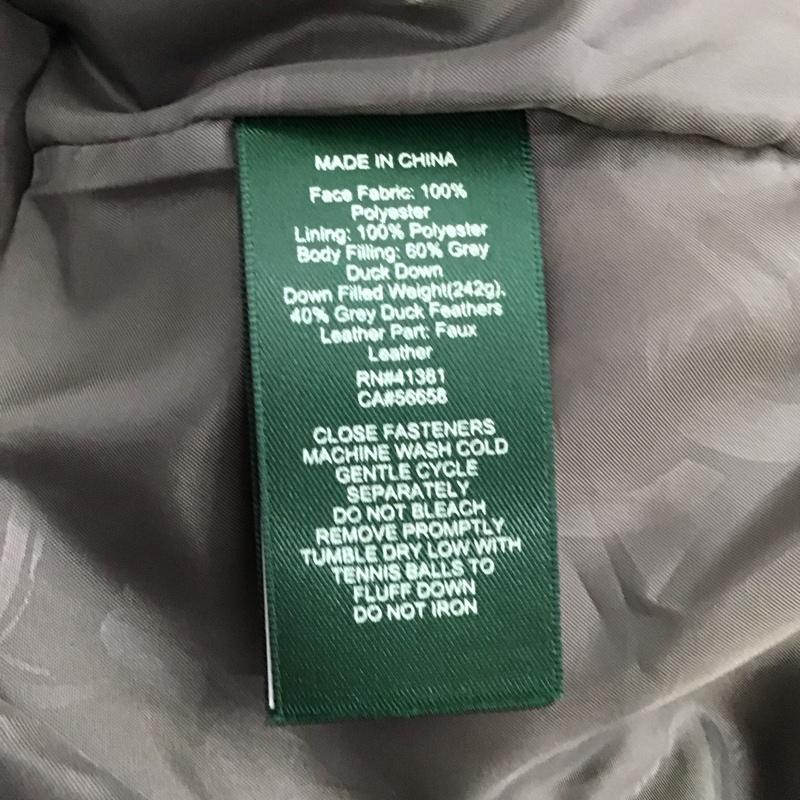 ローレンラルフローレン LAUREN RALPH LAUREN ジャケット、上着 ジャンパー、ブルゾン ジップアップジャケット ロングジャケット ダウン XL 無地 マルチカラー / マルチカラー / レディース USED 古着 中古 10145147