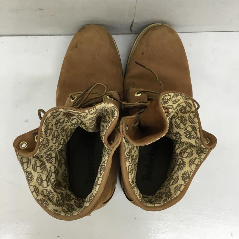 ティンバーランド Timberland ブーツ 一般 D475 192 US:9 ロゴ、文字 茶 / ブラウン / メンズ USED 古着 中古 10138525