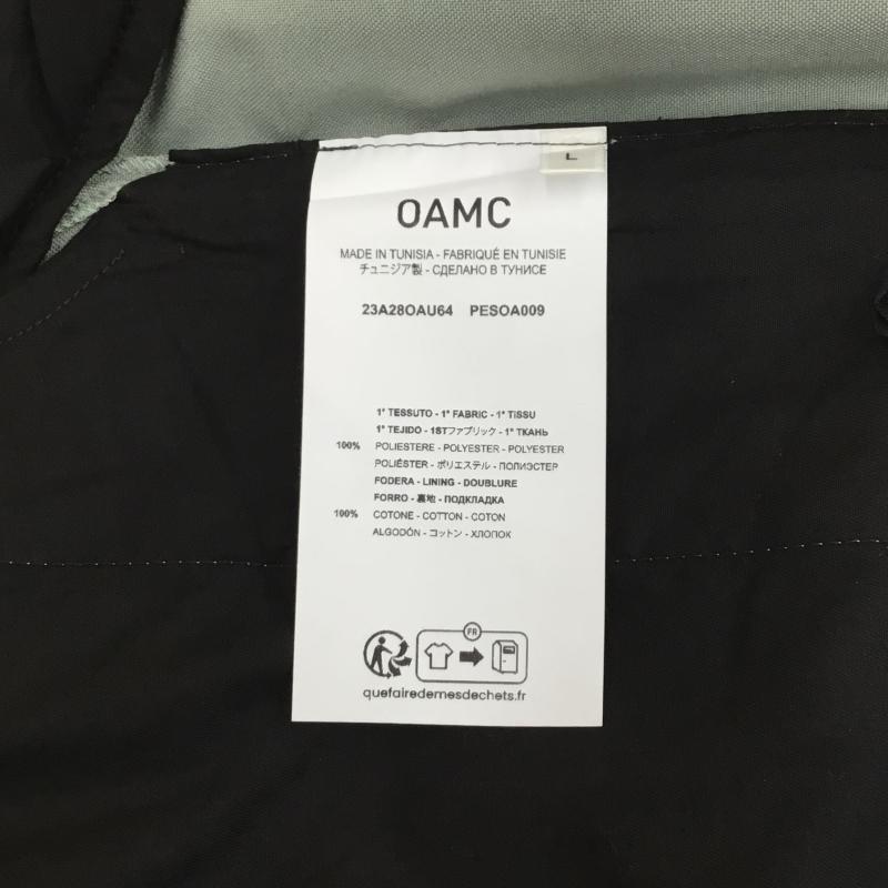オーエーエムシー OAMC パンツ ワークパンツ、ペインターパンツ OAMC パンツ 23A28OAU64 L 無地 薄緑 / ライトグリーン /  メンズ USED 古着 中古 10124746