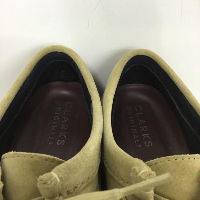 クラークス オリジナルズ Clarks Originals カジュアルシューズ カジュアルシューズ 21621 ワラビー GTX UK9 箱有 US:10 無地 ベージュ / ベージュ / メンズ USED 古着 中古 10137377