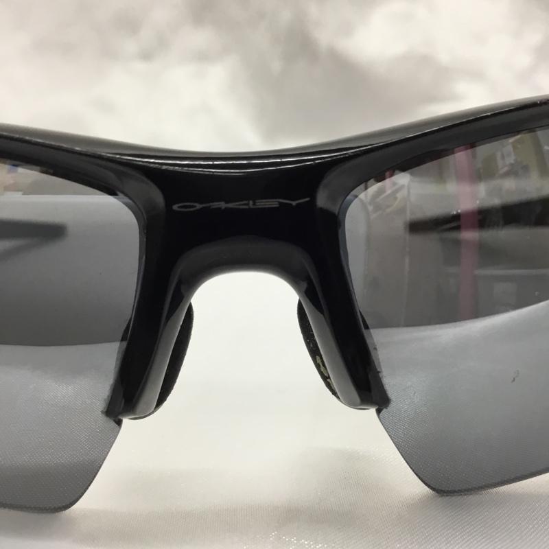 オークリー OAKLEY めがね・サングラス サングラス OO9271-09 FLAK2.0 アジアフィット ミラーレンズ ワンポイント 黒 / ブラック / メンズ USED 古着 中古 10110644