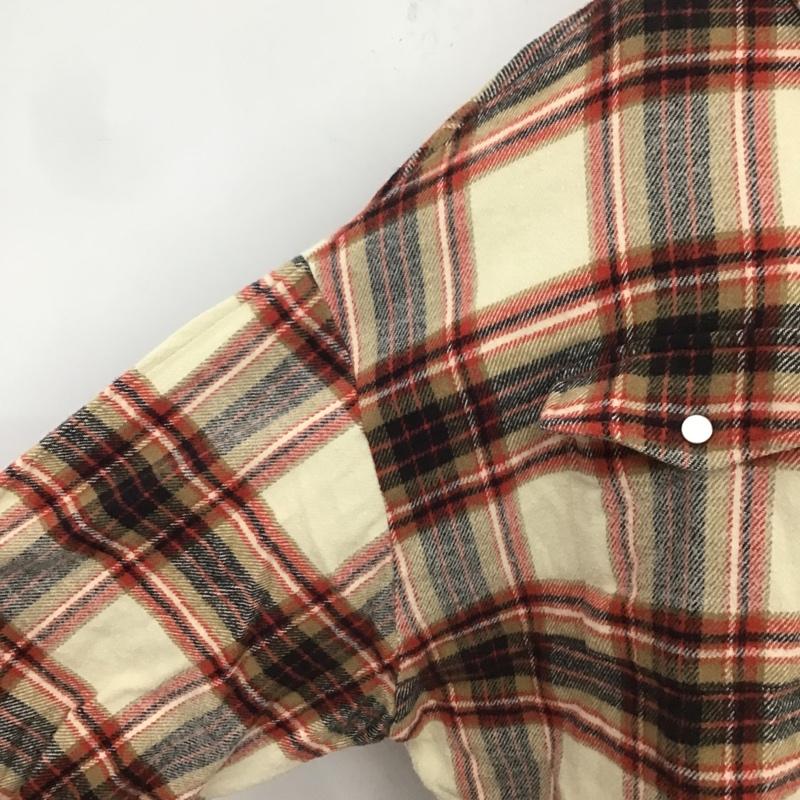 ローリーズファーム LOWRYS FARM シャツ、ブラウス 長袖 FREE チェック マルチカラー / マルチカラー / レディース USED 古着 中古 10082800