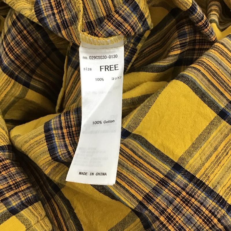 マウジー MOUSSY ワンピース ロングスカート 029CSG30-0130 FREE チェック マルチカラー / マルチカラー / レディース USED 古着 中古 10129326
