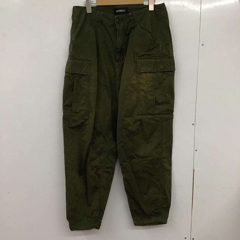 アヴィレックス AVIREX パンツ ワークパンツ、ペインターパンツ 6116094 M 無地 カーキ / カーキ / メンズ USED 古着 中古 10134832