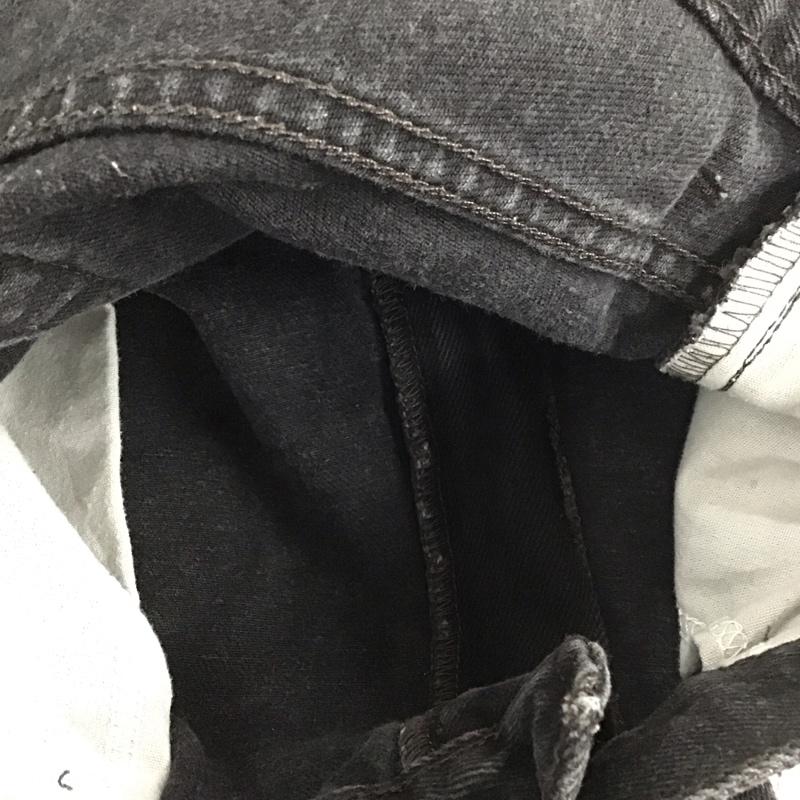 リーバイス Levi s パンツ デニム、ジーンズ 505 W36 L29 36インチ 無地 黒 / ブラック / メンズ USED 古着 中古 10139493