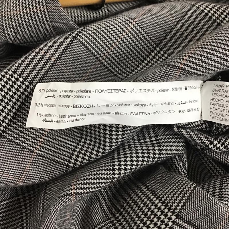 ザラベーシック ZARA BASIC ワンピース ひざ丈スカート M チェック マルチカラー / マルチカラー / レディース USED 古着 中古 10130197