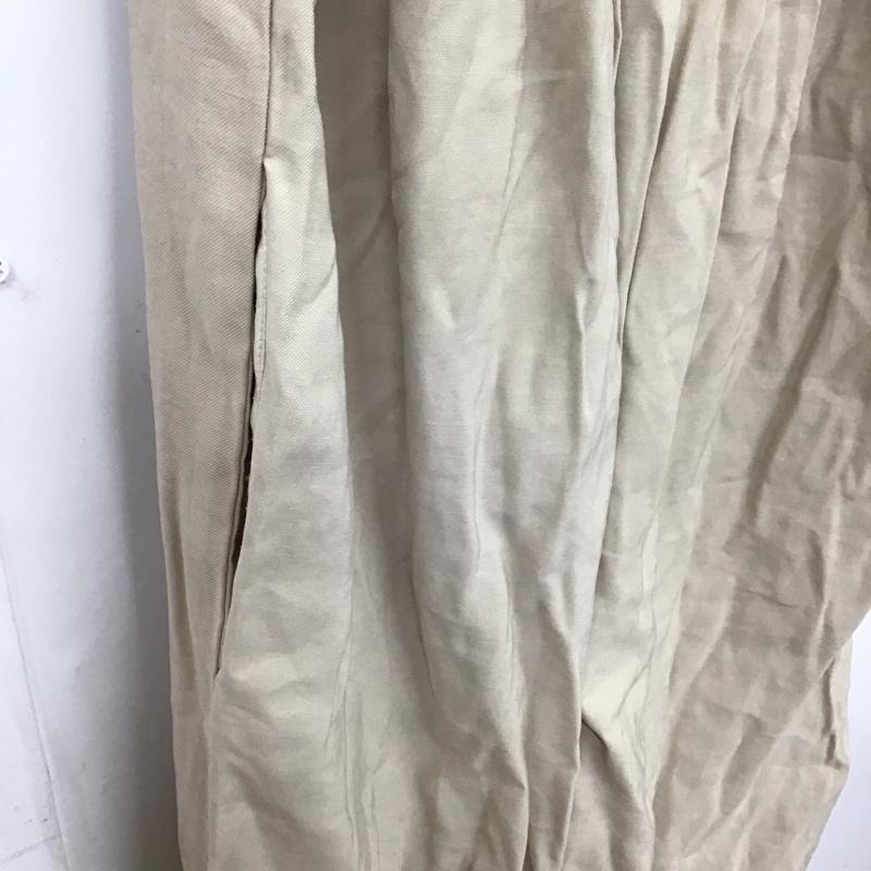 ザラ ZARA サロペット・オーバーオール サロペット、オーバーオール 3203/810/711 ダーツディティールワイドオーバーオール S 無地 ベージュ / ベージュ / レディース USED 古着 中古 10130512