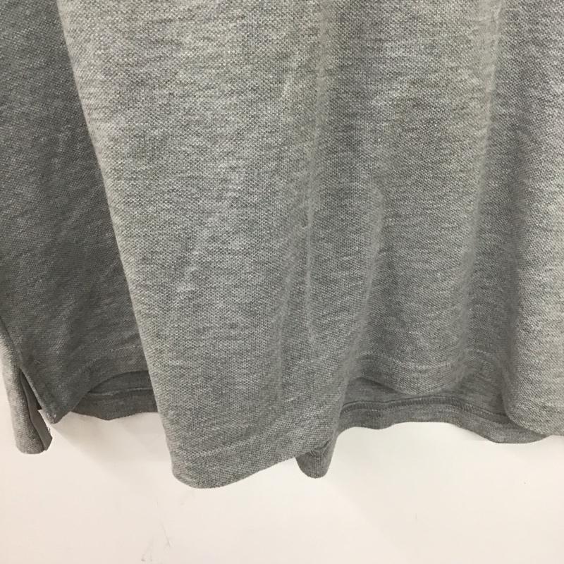 ナイキ NIKE ポロシャツ 半袖 CN8764-063 ロゴ L ロゴ、文字 灰 / グレー / メンズ USED 古着 中古 10133272