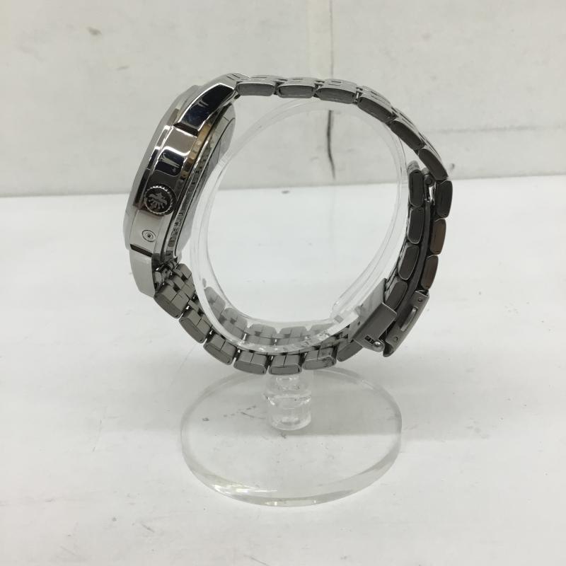 ジョンハリソン J.HARRISON 腕時計 アナログ(自動巻き) JH-082A 日本製ソーラー光発電+電波受信 銀 / シルバー / メンズ USED 古着 中古 10131955
