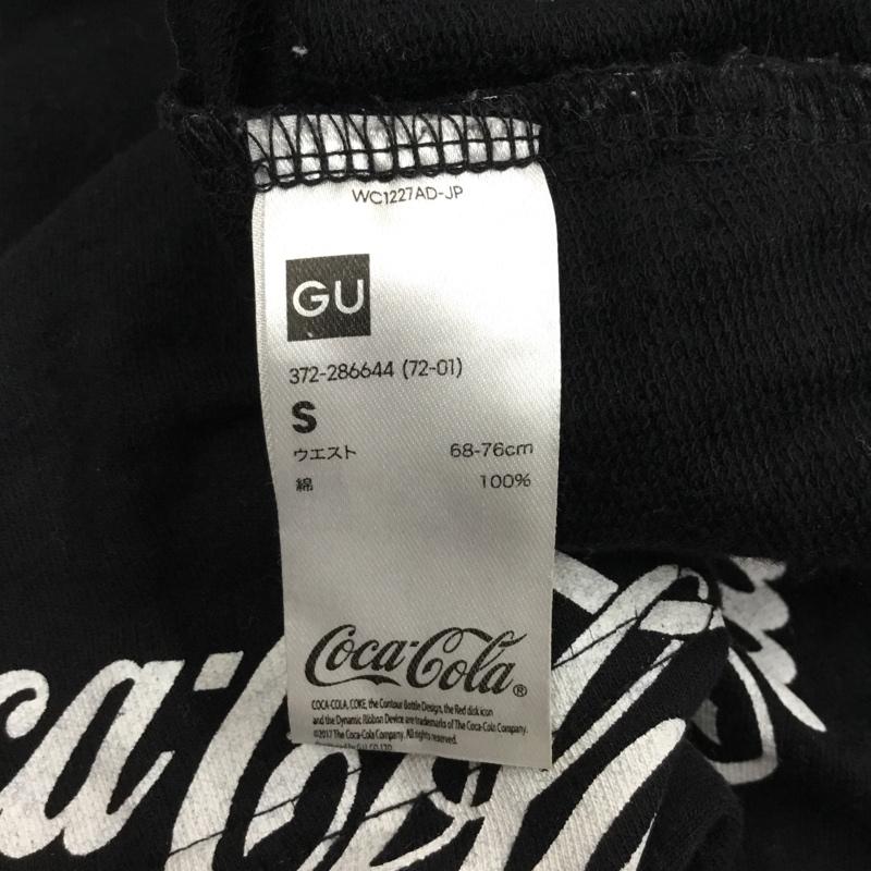 ジーユー GU パンツ ショートパンツ コカ・コーラ S プリント 黒 / ブラック / メンズ USED 古着 中古 10110697