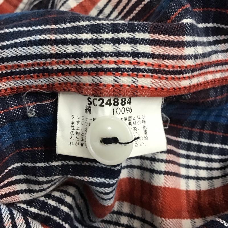 シュガーケーン SUGAR CANE シャツ、ブラウス 長袖 長袖シャツ チェックシャツ カラーシャツ カジュアルシャツ ポケットシャツ L チェック マルチカラー / マルチカラー / メンズ USED 古着 中古 10107787