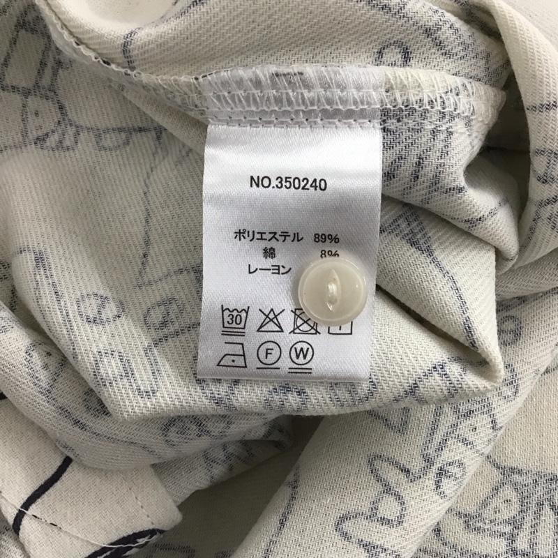 ゴースローキャラバン go slow caravan シャツ、ブラウス 長袖 長袖シャツ プリントシャツ カラーシャツ 5 プリント アイボリー / アイボリー / メンズ USED 古着 中古 10147540