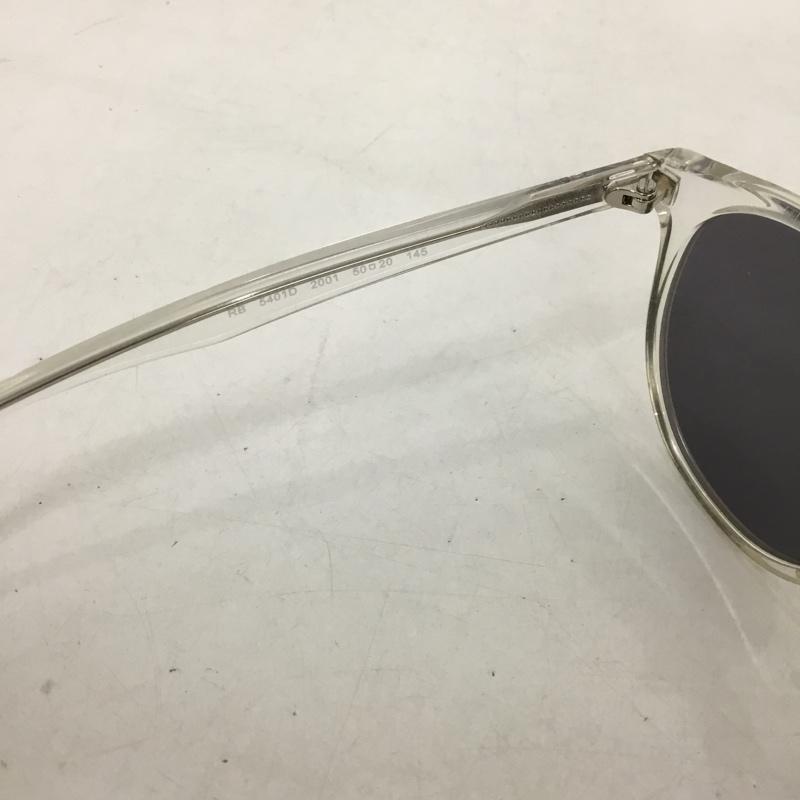レイバン Ray-Ban めがね・サングラス サングラス RB5401D クリアフレーム ロゴ、文字 透明 / クリア / メンズ USED 古着 中古 10137397
