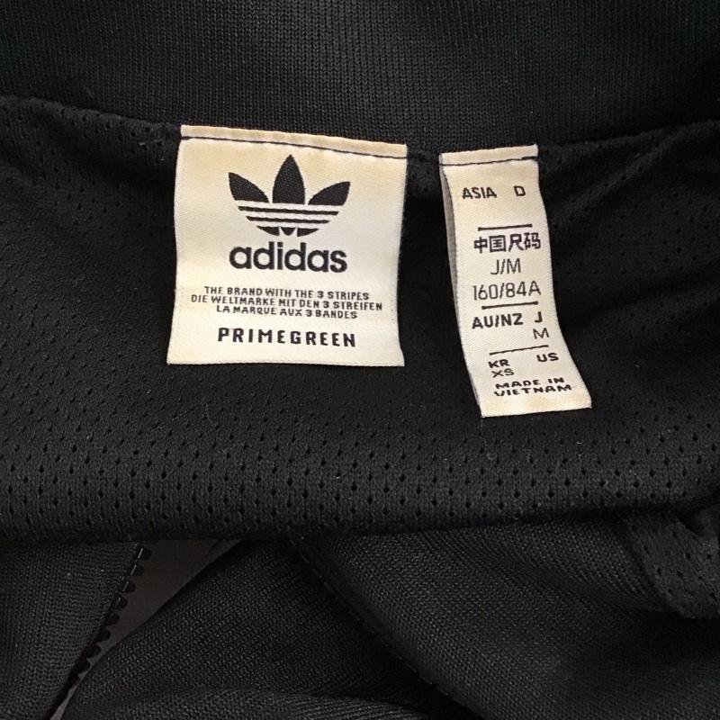 アディダス adidas ジャケット、上着 ジャンパー、ブルゾン gn2875 W TRACKTOP PB トラックジャケット M 無地 黒 / ブラック / レディース USED 古着 中古 10120288