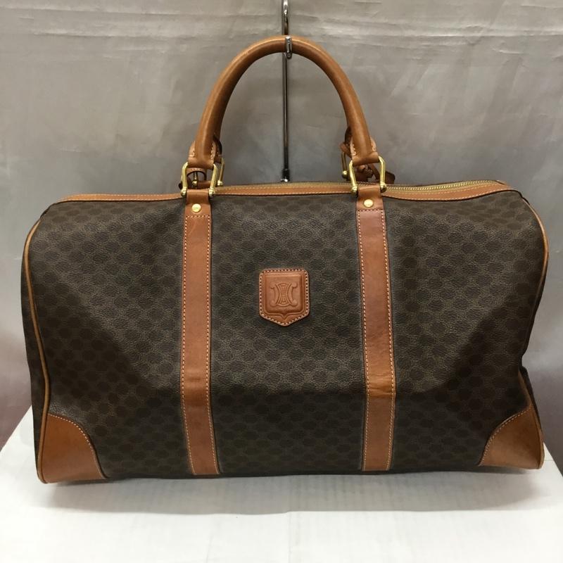 セリーヌ CELINE ボストンバッグ ボストンバッグ 総柄 茶 / ブラウン / レディース USED 古着 中古 10114722