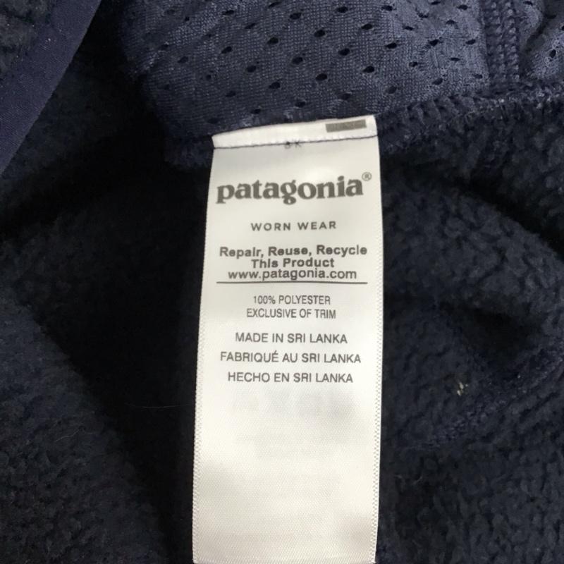パタゴニア patagonia ベスト ベスト ベスト ノースリーブカットソー ジップアップベスト M ロゴ、文字 紺 / ネイビー / メンズ USED 古着 中古 10119491