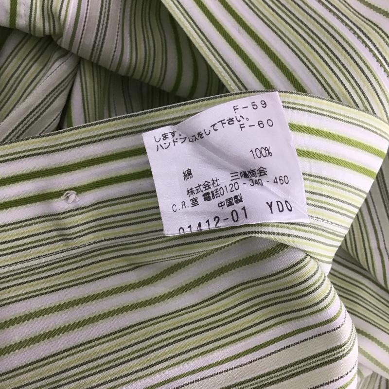 ポールスチュアート PAUL STUART シャツ、ブラウス 長袖 長袖シャツ ストライプシャツ カラーシャツ ボタンダウンシャツ LL ストライプ マルチカラー / マルチカラー / メンズ USED 古着 中古 10139830