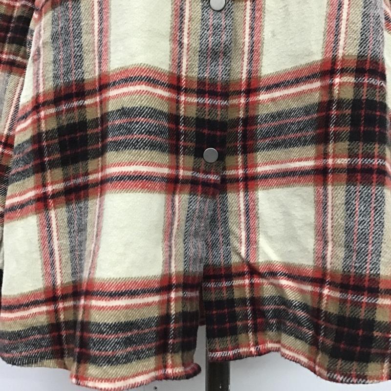 ローリーズファーム LOWRYS FARM シャツ、ブラウス 長袖 FREE チェック マルチカラー / マルチカラー / レディース USED 古着 中古 10082800