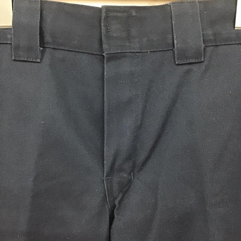 ディッキーズ Dickies パンツ チノパン チノパン スリムパンツ カジュアルパンツ 34 無地 紺 / ネイビー /  メンズ USED 古着 中古 10126116