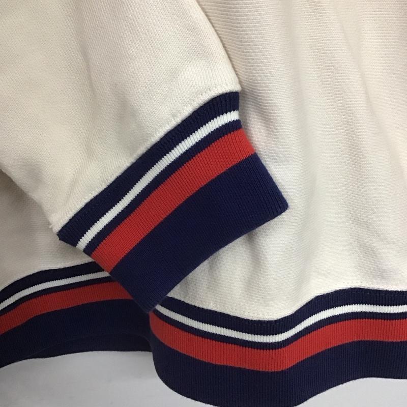 チャンピオン Champion トレーナー 長袖 C8-S004 スウェット M ロゴ、文字 アイボリー / アイボリー / メンズ USED 古着 中古 10139428