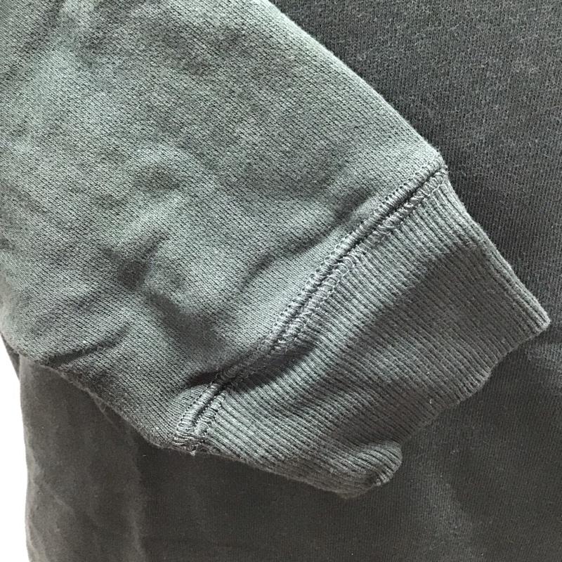 ディッキーズ Dickies トレーナー 長袖 長袖スウェット 長袖トレーナー リブカットソー 長袖カットソー プリントトレーナー M ロゴ、文字 緑 / グリーン / メンズ USED 古着 中古 10111805