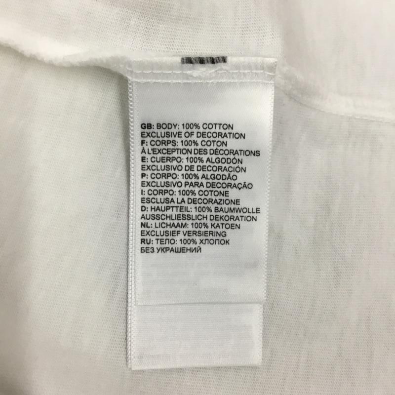 ザノースフェイス THE NORTH FACE Tシャツ 半袖 半袖カットソー プリントTシャツ クルーネックカットソー XL プリント 白 / ホワイト / メンズ USED 古着 中古 10116692