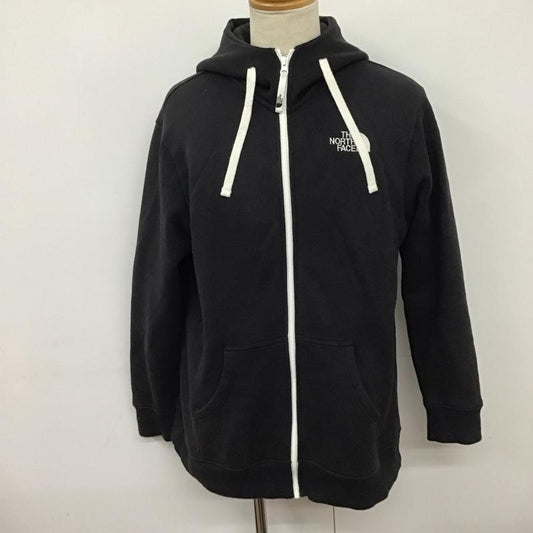 ザノースフェイス THE NORTH FACE パーカー 長袖 nt11530 REARVIEWFULLZIPHOODIE ジップアップパーカー 長袖パーカー フード付きパーカー XL ロゴ、文字 黒 / ブラック /  メンズ USED 古着 中古 10124262