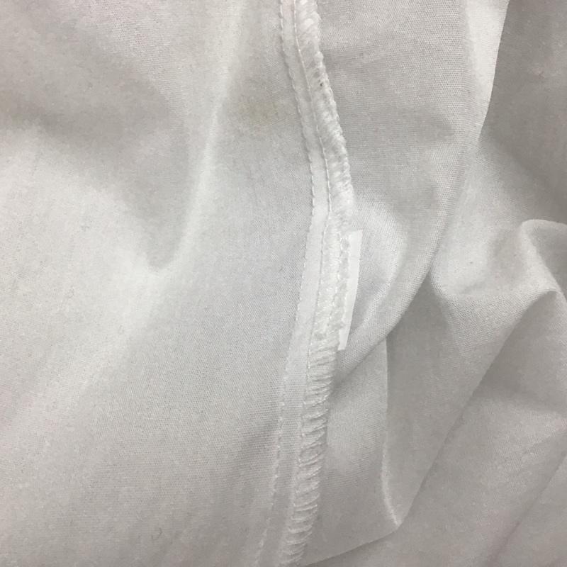 ザラ ZARA カットソー 半袖 半袖シャツ ビックカラーシャツ 半袖カットソー XS 無地 白 / ホワイト / レディース USED 古着 中古 10122498