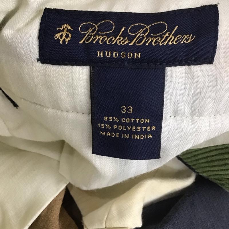 ブルックスブラザーズ BROOKS BROTHERS ボトムス ボトムス コーデュロイパンツ パッチワーク 33 マルチカラー / マルチカラー / メンズ USED 古着 中古 10111209
