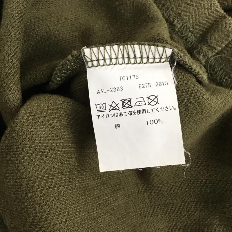 アルファインダストリー Alpha Industries Tシャツ 半袖 半袖カットソー プリントTシャツ クルーネックカットソー L ロゴ、文字 カーキ / カーキ / メンズ USED 古着 中古 10131625