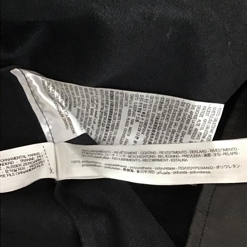 ザラ ZARA ワンピース ロングスカート 7901 883 800 フェイクレザー 合皮 キャミワンピース XS 無地 黒 / ブラック / レディース USED 古着 中古 10119611